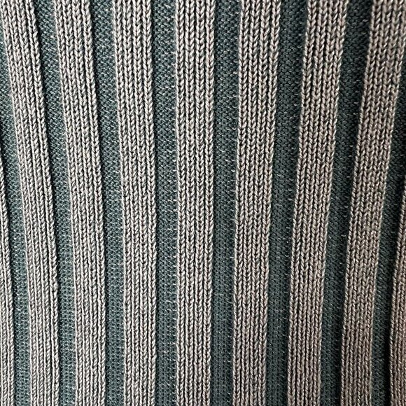 Cos Sleeveless Sweater Tank Ribbed Knit Vest Mock Neck Gray Pink Size Small NEW - Picture 4 of 12
